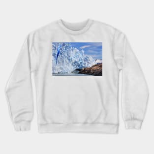 Ice Bridge of Perito Moreno Glacier - Argentina Crewneck Sweatshirt